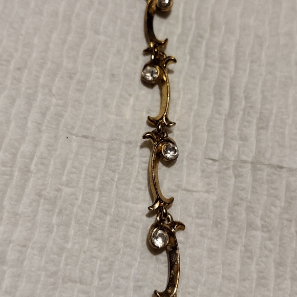 Vintage gold and diamond bracelet - Picture 9 of 16